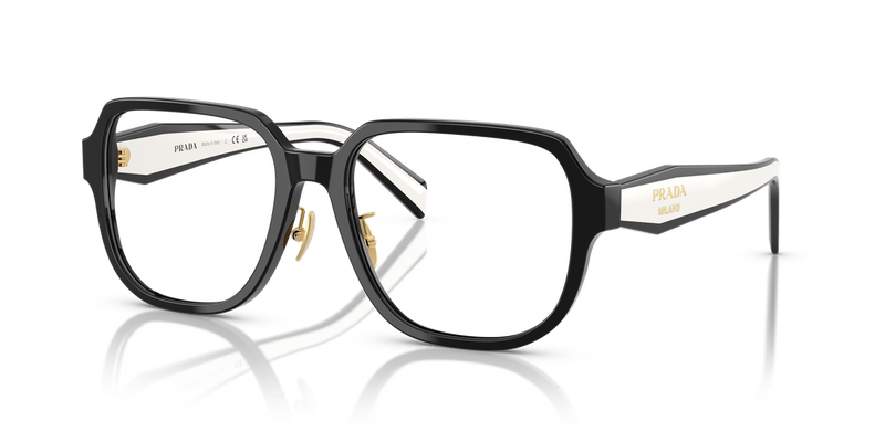 Prada PR B07VD in Black / Demo Lens (16K1O1) - Alternate View