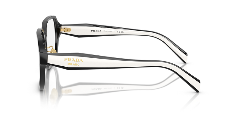Prada PR B07VD in Black / Demo Lens (16K1O1) - Alternate View