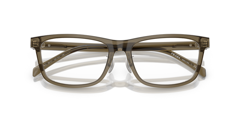 Prada PR B08VD in Transparent Brown / Demo Lens (18T1O1) - Alternate View