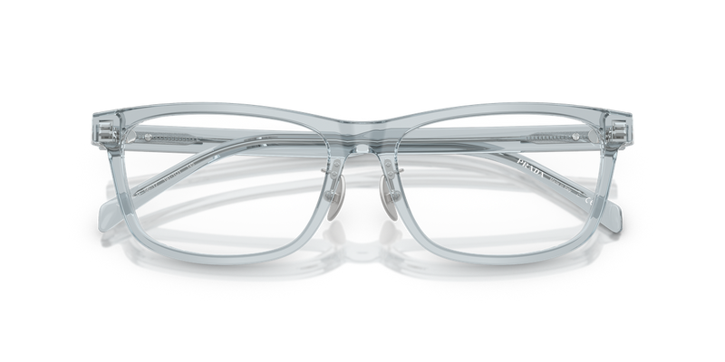 Prada PR B08VD in Blue Transparent / Demo Lens (19T1O1) - Alternate View