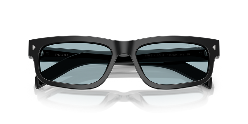Prada PR B11S in Black / Blue Vintage (16K60P) - Alternate View