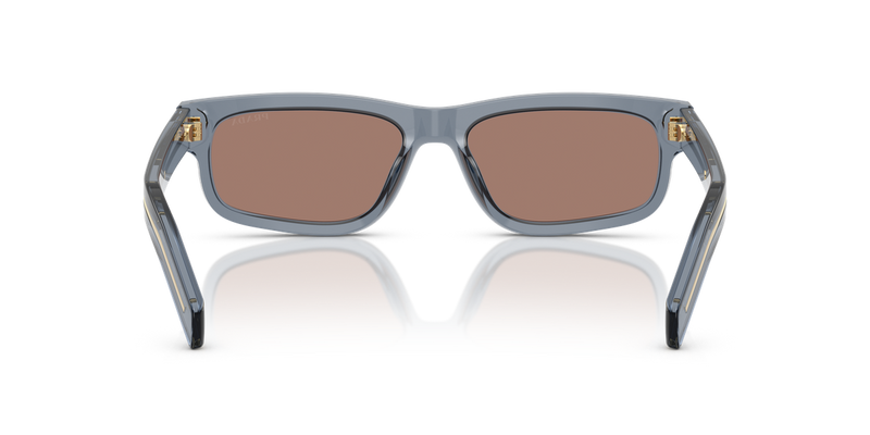 Prada PR B11S in Transparent Ocean / Brown Mirror Internal Grey (17T05D) - Alternate View