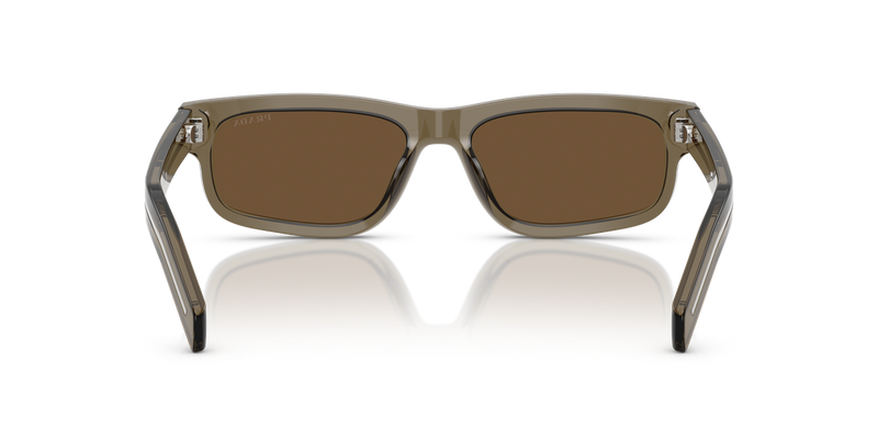 Prada PR B11S in Transparent Terra / Dark Brown (18T70F) - Alternate View