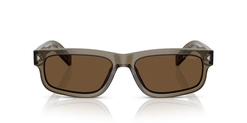 Prada PR B11S in Transparent Terra / Dark Brown (18T70F) - Alternate View