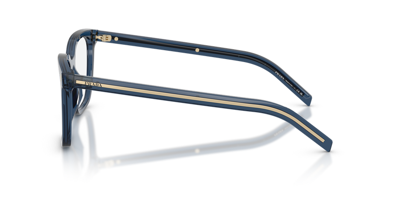 Prada PR B11V in Blue Crystal / Demo Lens (08Q1O1) - Back View