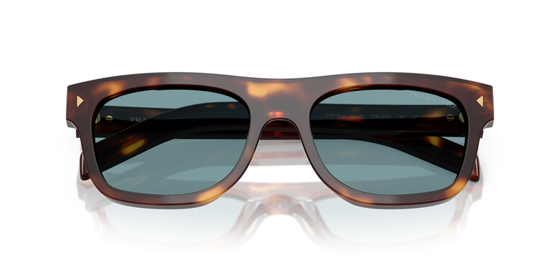 Prada PR B12S in Classic Tortoise / Green Polarized (15W04D) - Alternate View