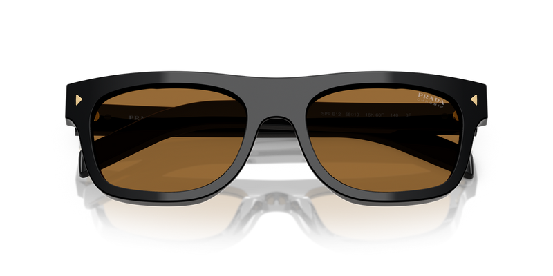 Prada PR B12S in Black / Brown (16K60F) - Alternate View