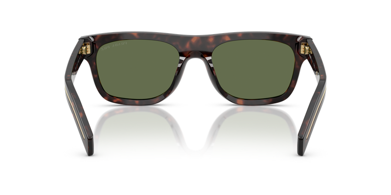Prada PR B12S in Root Tortoise / Polarized Green (17N20G) - Alternate View