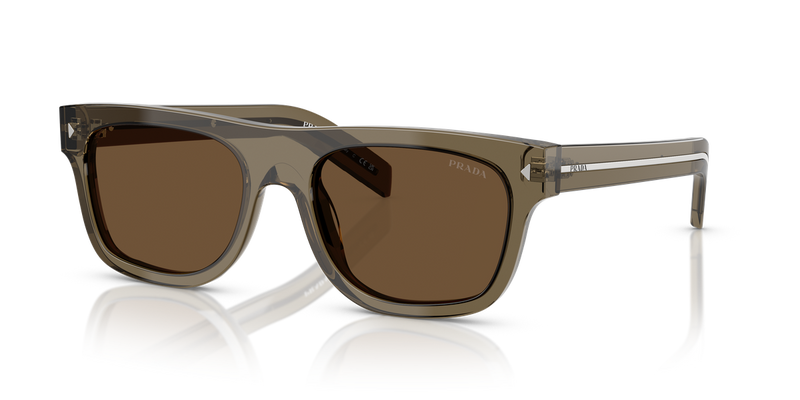 Prada PR B12S in Transparent Terra / Dark Brown (18T70F) - Alternate View