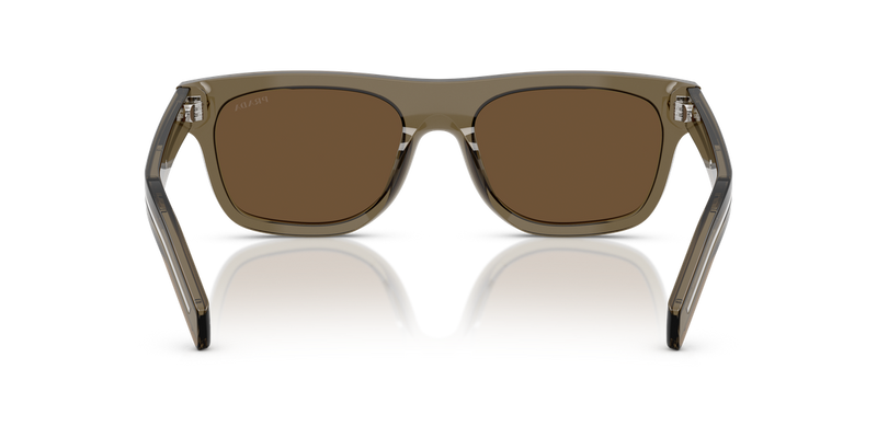 Prada PR B12S in Transparent Terra / Dark Brown (18T70F) - Alternate View