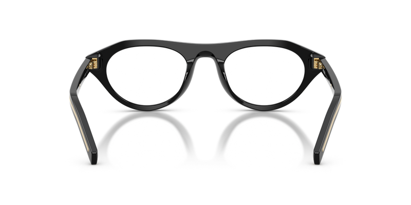 Prada PR B15S in Black / Blue-Violet Light Filter (16K60K) - Temple Detail