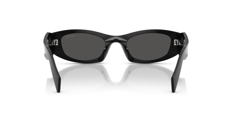 Prada PR B16S in Black / Dark Grey (16K08Z) - Temple Detail