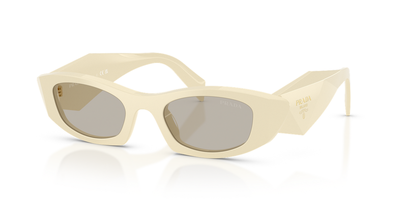 Prada PR B16S in White Milk / Light Brown (21D5J2) - Alternate View