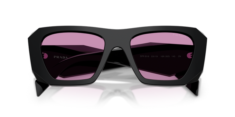 Prada PR B18S in Black / Purple (16K30G) - Alternate View