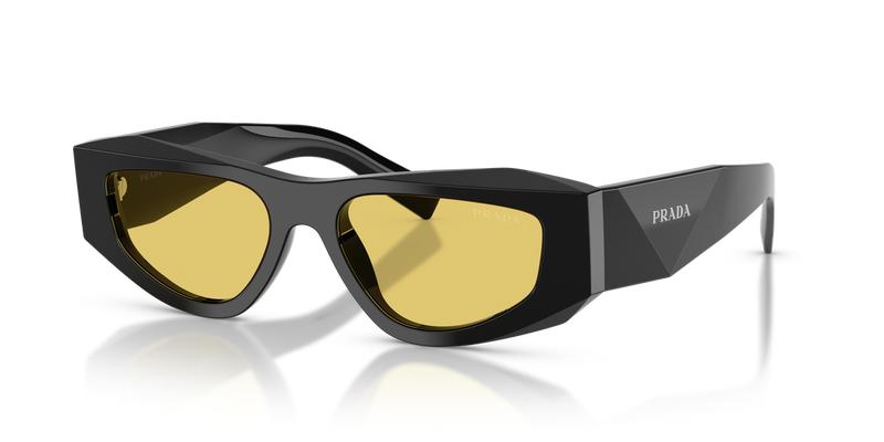 Prada PR B19SF in Black / Yellow (16K455) - Alternate View