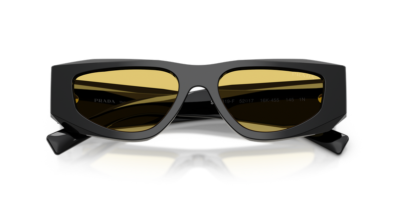Prada PR B19SF in Black / Yellow (16K455) - Alternate View