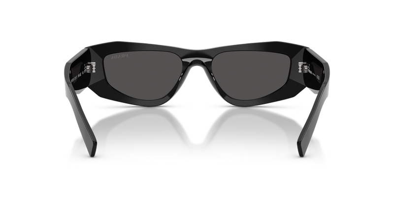 Prada PR B19S in Black / Dark Grey (16K08Z) - Temple Detail