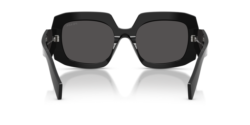 Prada PR B23SF in Black / Dark Grey (16K08Z) - Temple Detail
