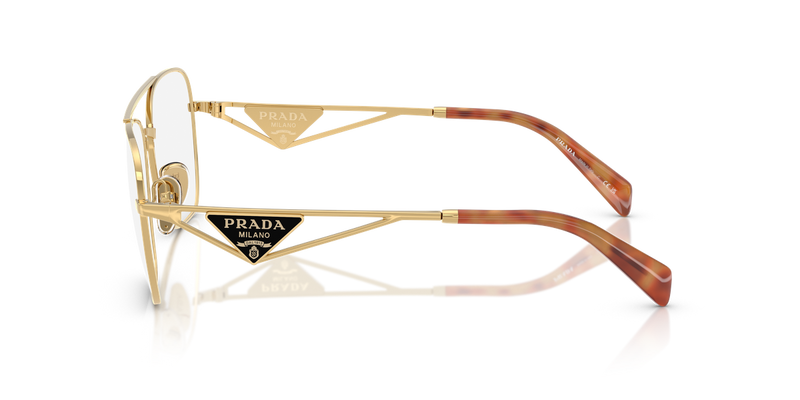 Prada PR B50V in Gold / Demo Lens (5AK1O1) - Alternate View