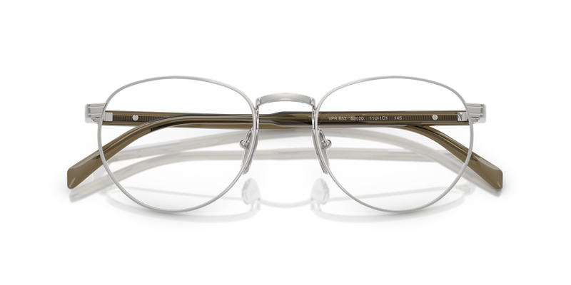 Prada PR B52V in Silver - Side View