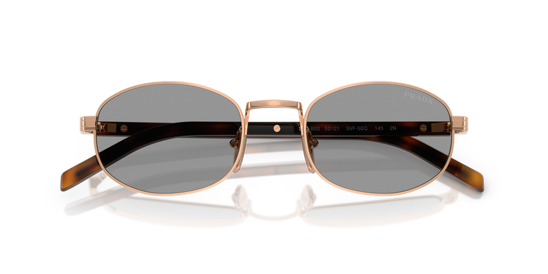 Prada PR B53S in Rose Gold / Grey (SVF50Q) - Alternate View