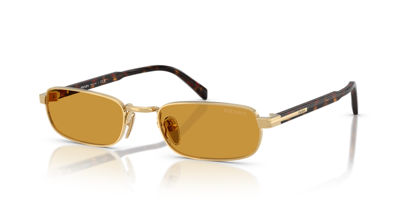 Prada PR B54S in Gold / Dark Honey (5AK50P) - Alternate View