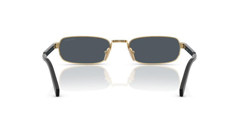 Prada PR B54S in Gold / Dark Grey (5AK70B) - Temple Detail
