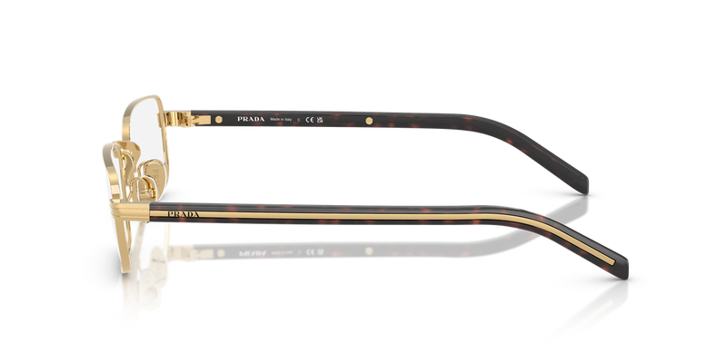 Prada PR B54V in Gold / Demo Lens (5AK1O1) - Back View