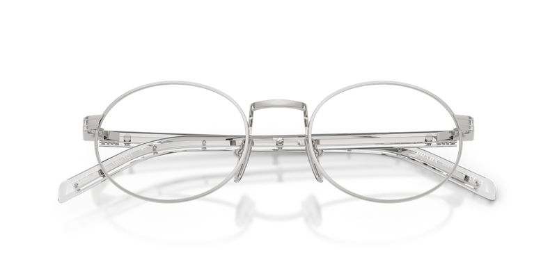 Prada PR B55V in Silver / Demo Lens (1BC1O1) - Alternate View