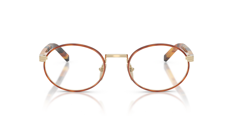 Prada PR B55V in Pale Gold/Honey Havana / Demo Lens (22E1O1) - Alternate View