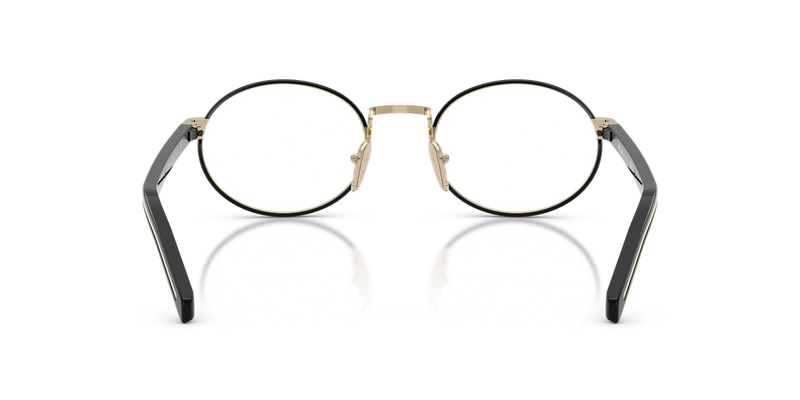 Prada PR B55V in Pale Gold/Black / Demo Lens (AAV1O1) - Alternate View