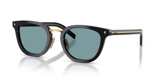 Prada PR C01SD - Black / Green Polarized (16K04D)