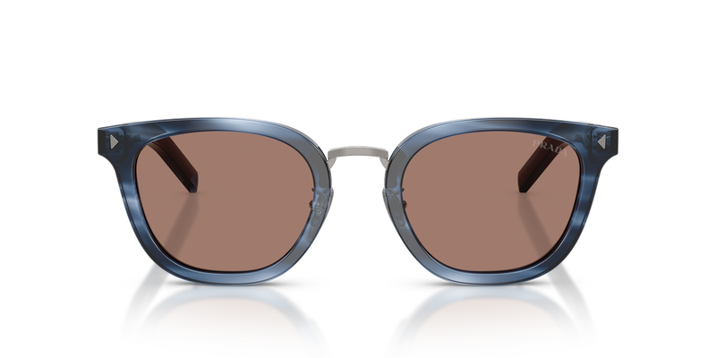 Prada PR C01SD in Blue Havana / Brown (26F05D) - Alternate View