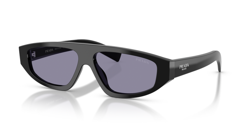 Prada PR C02SF in Black / Violet Mirror Internal Silver (16K50B) - Alternate View