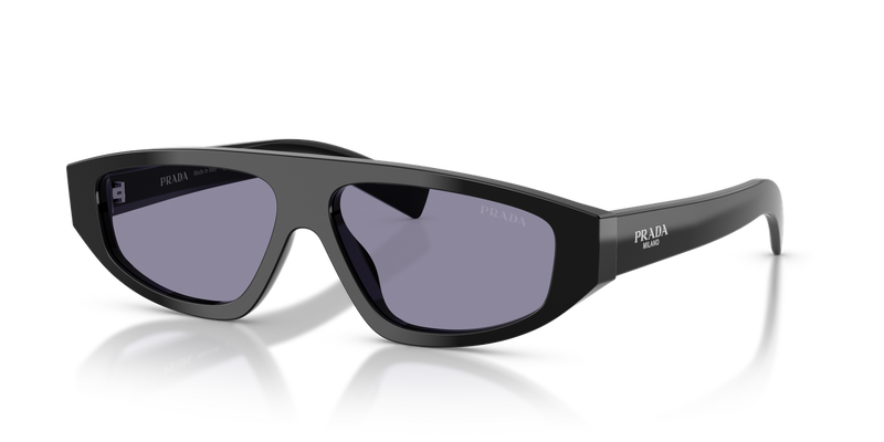 Prada PR C02S in Black / Violet Mirror Internal Silver (16K50B) - Alternate View