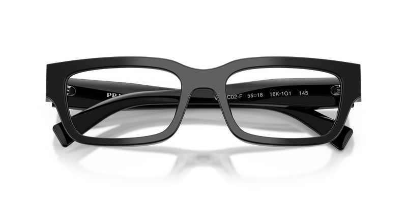 Prada PR C02VF in Black / Demo Lens (16K1O1) - Side View