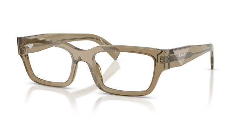 Prada PR C02VF in Transparent Bark / Demo Lens (22H1O1) - Alternate View