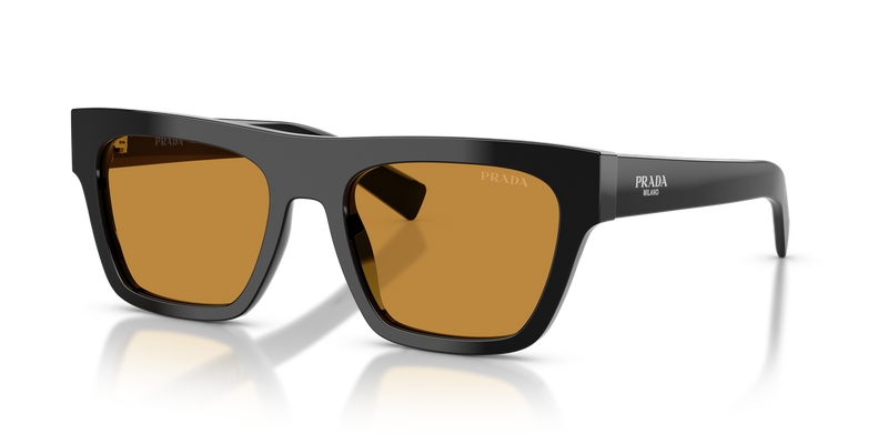 Prada PR C03S in Black / Dark Honey (16K50P) - Alternate View