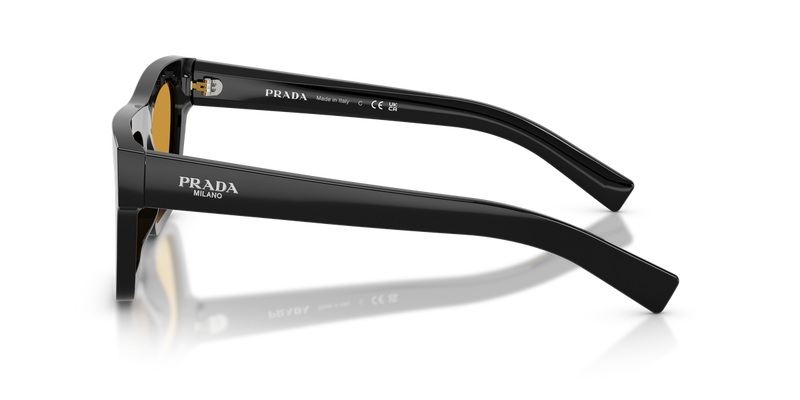 Prada PR C03S in Black / Dark Honey (16K50P) - Alternate View