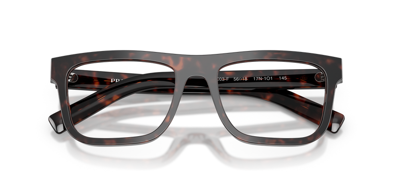 Prada PR C03VF in Root Tortoise / Demo Lens (17N1O1) - Alternate View