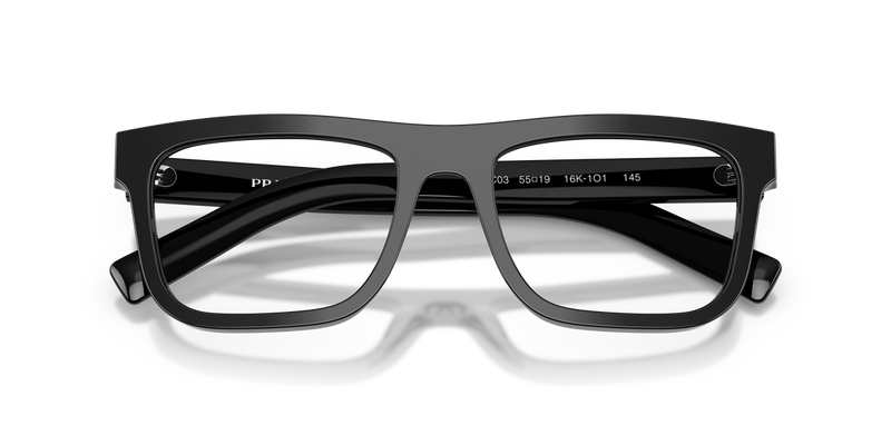 Prada PR C03V in Black / Demo Lens (16K1O1) - Side View