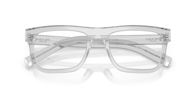 Prada PR C03V in Crystal Grey / Demo Lens (17P1O1) - Alternate View