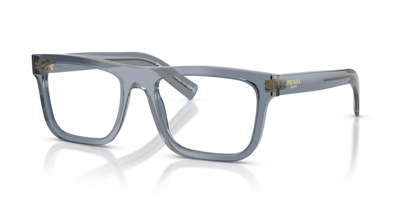 Prada PR C03V in Transparent Ocean / Demo Lens (17T1O1) - Alternate View