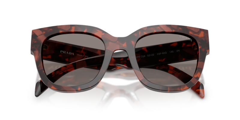 Prada PR C04S in Amaranth Tortoise / Dark Grey (23F80Q) - Alternate View