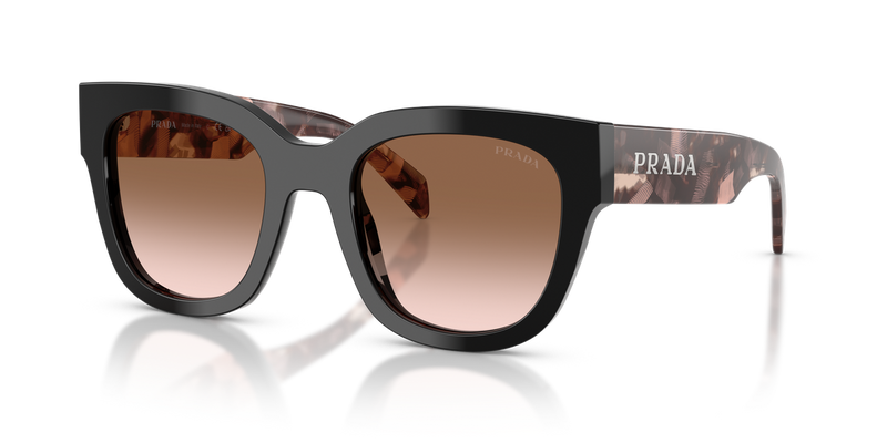 Prada PR C04S in Black / Brown Gradient (28F90P) - Alternate View