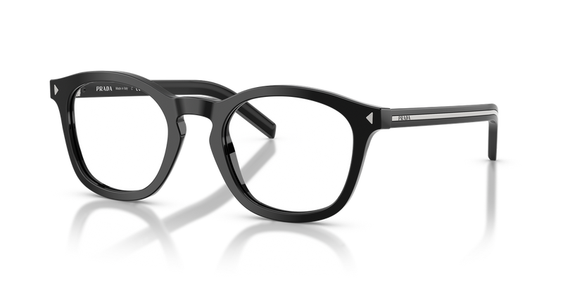 Prada PR C04V in Black / Demo Lens (16K1O1) - Front View