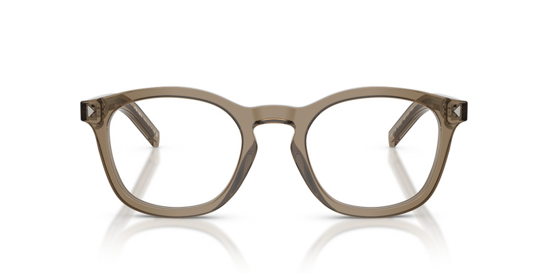 Prada PR C04V in Transparent Terra / Demo Lens (18T1O1) - Alternate View