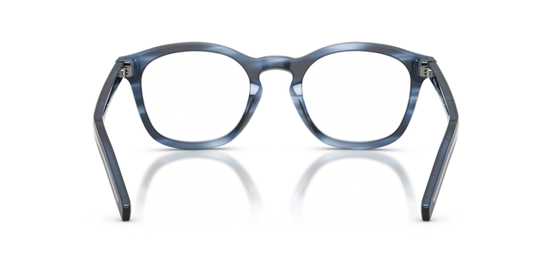 Prada PR C04V in Striped Blue / Demo Lens (26F1O1) - Alternate View