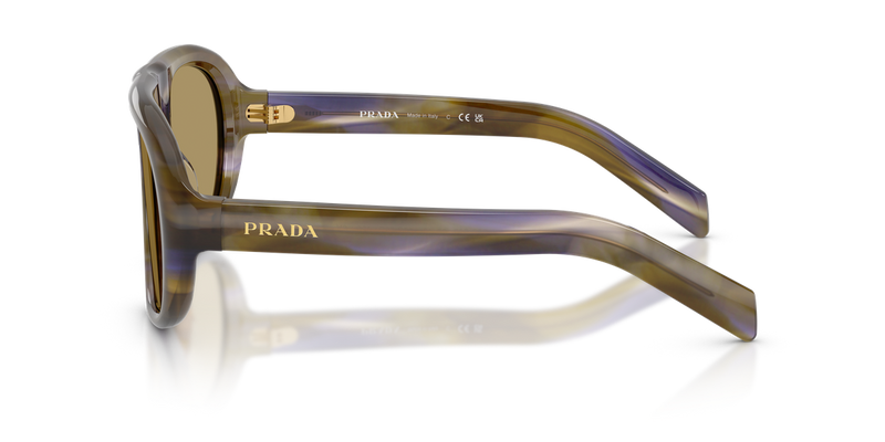 Prada PR C05S in Striped Laguna - Alternate View