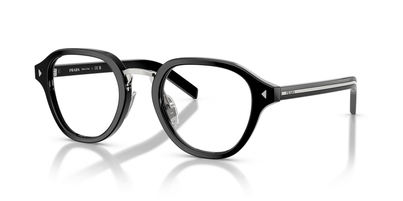 Prada PR C05V in Black / Demo Lens (16K1O1) - Front View